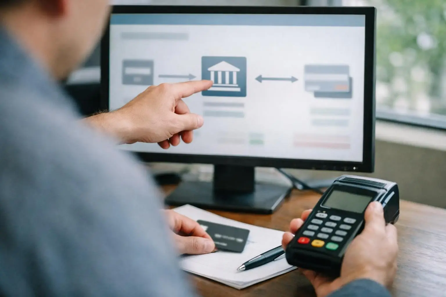 How Acquirer applies to Credit Card Processing services in Long Beach, United States—practical illustration