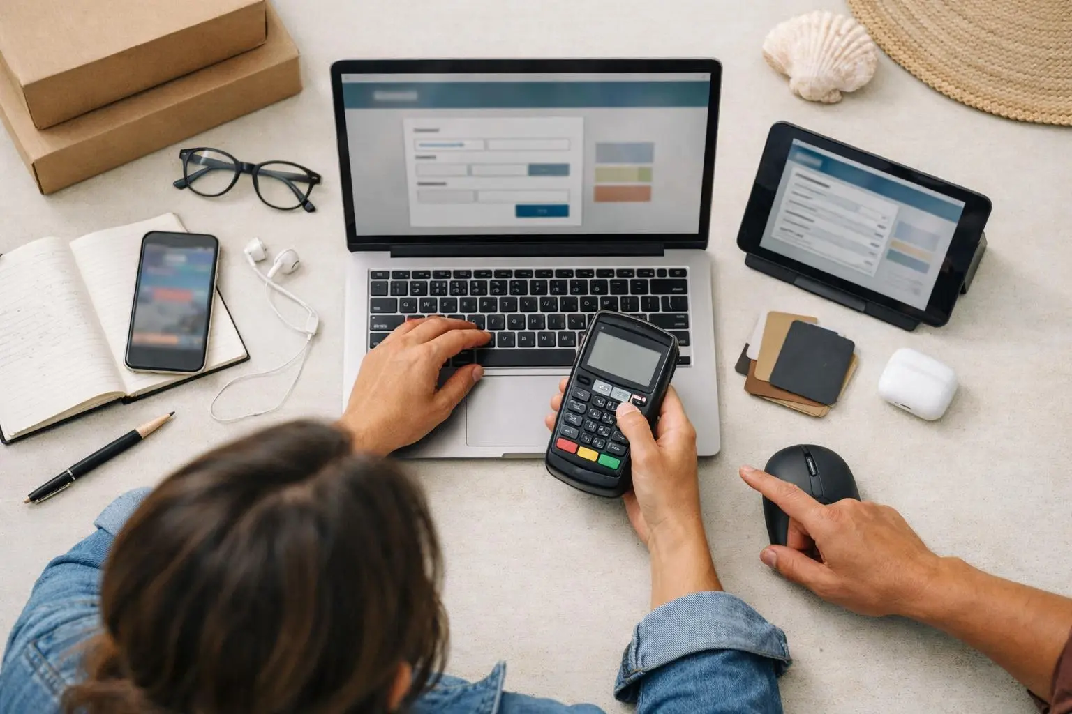 How Card Not Present applies to Credit Card Processing services in Long Beach, United States—practical illustration
