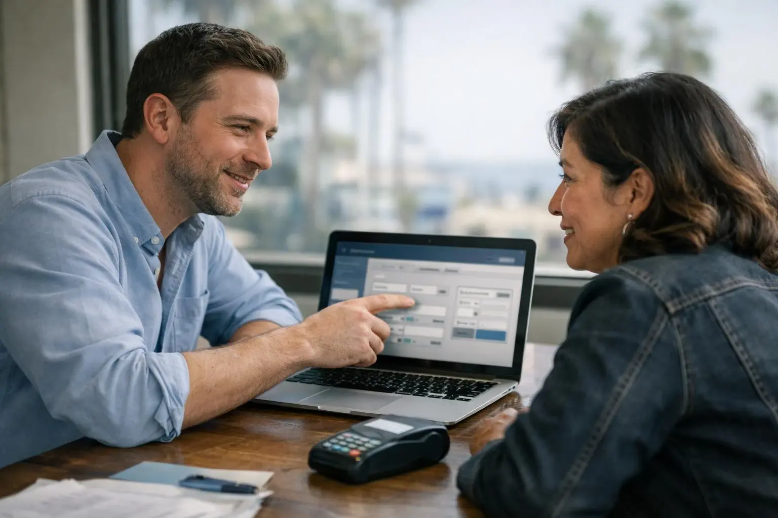 How Virtual Terminal applies to Credit Card Processing services in Long Beach, United States—practical illustration