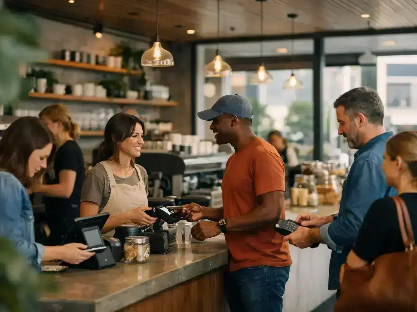 Contact Credit Card Processing — team at work